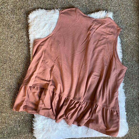 LOGO Lounge Sleeveless Vest Top Women’s Size 3X - Picture 8 of 10